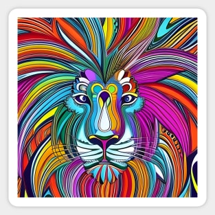 Lion Sticker